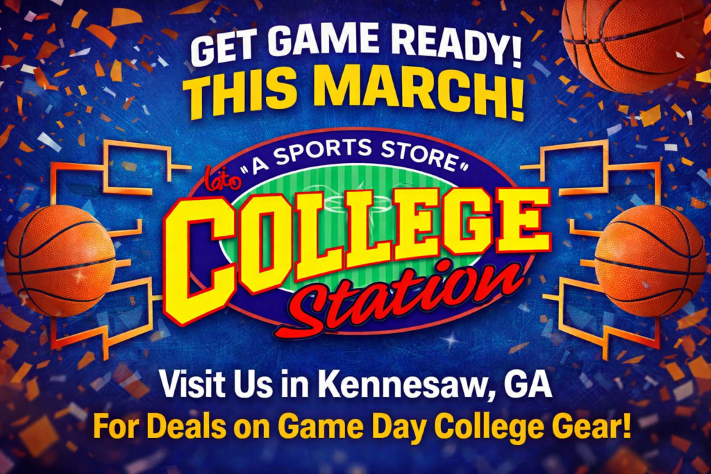 Get Game Ready This March at College Station Sports Stores